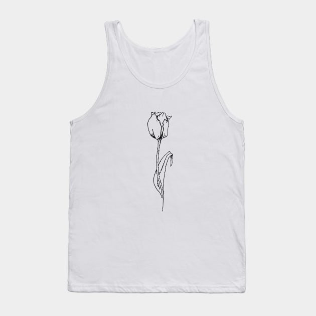 Roses Tank Top by Enami